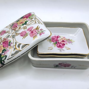 Collectible Porcelain Cigarette Box