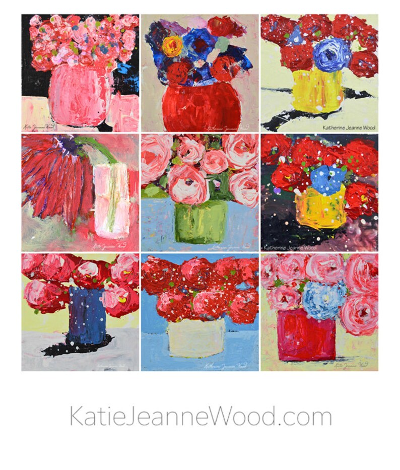 Floral Anniversary Gift for Wife Wall Art Gift for Wedding Etsy