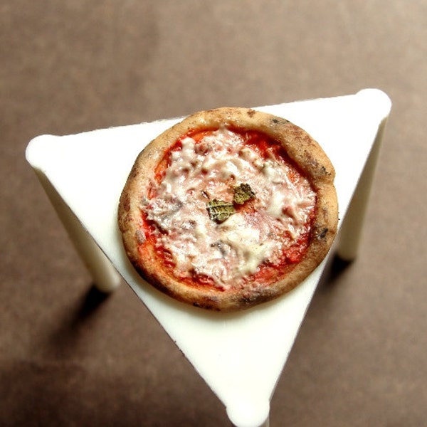 Dollhouse Miniature Food Cheese Pizza