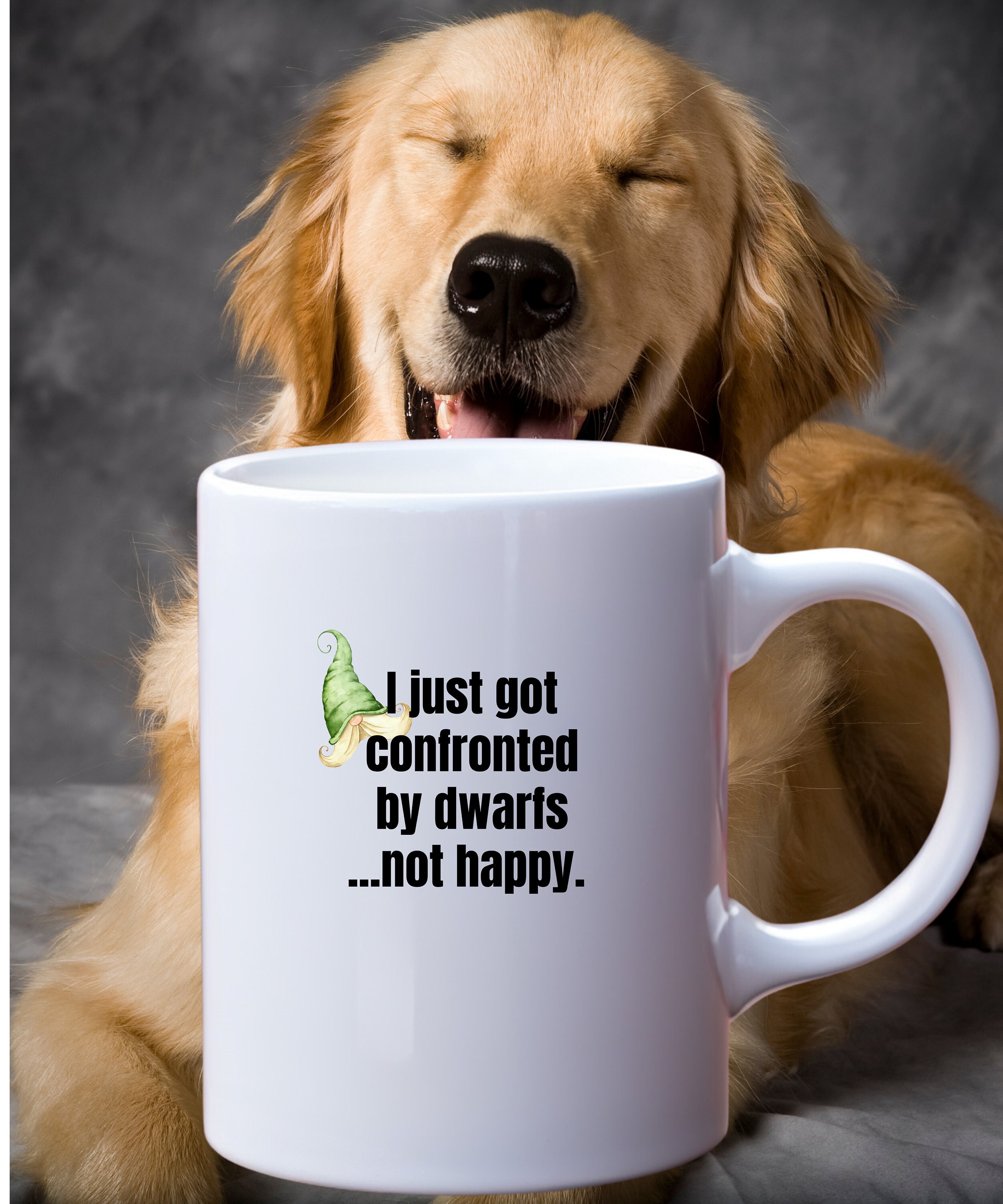 Not Happy, Funny Ceramic Mug 11oz 15oz Cute cup for gift, Fun Coffee Mug, Coworker gift, Employee Coffee Mug, Smile BPA and Lead-Free