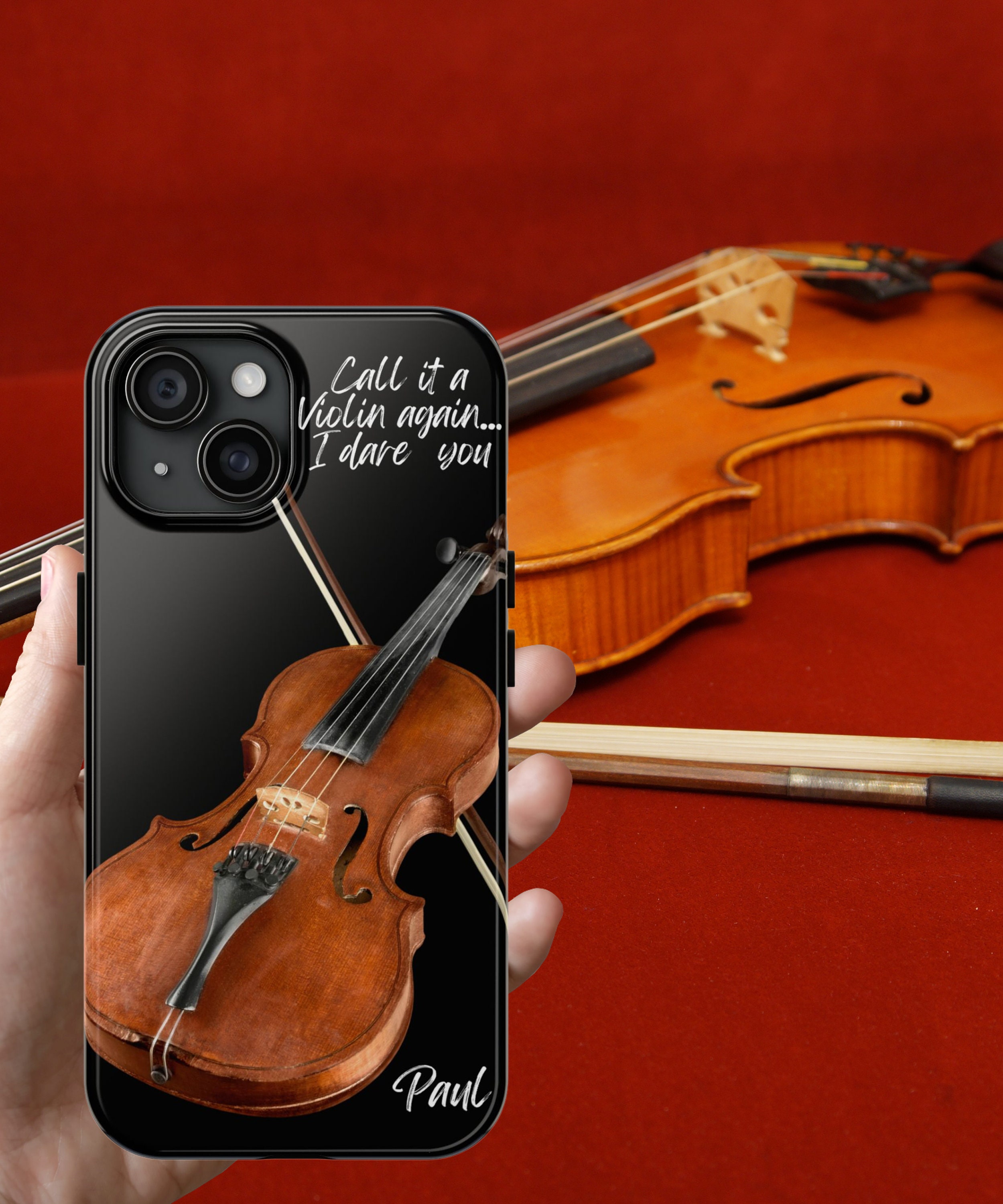 iPhoneアクセサリー VIOLA Personalized Viola iPhone Cover Violist Phone Musician Gift 7 8 11