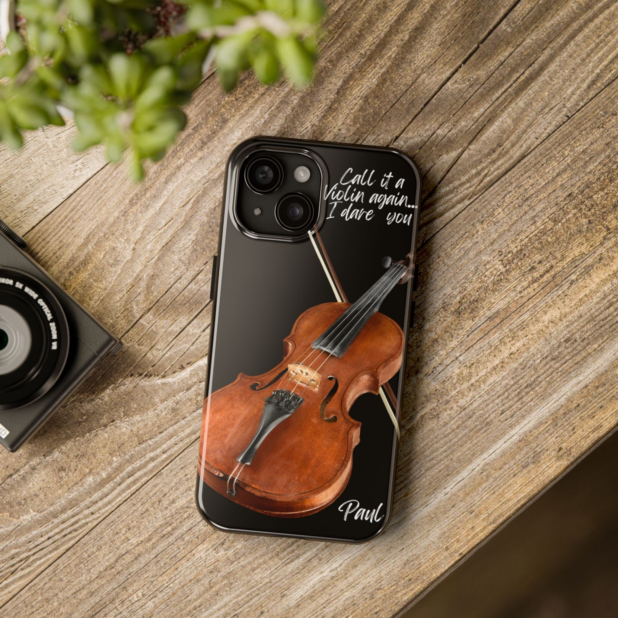 Personalized Viola iPhone Cover Violist Phone Musician Gift 7 8 11