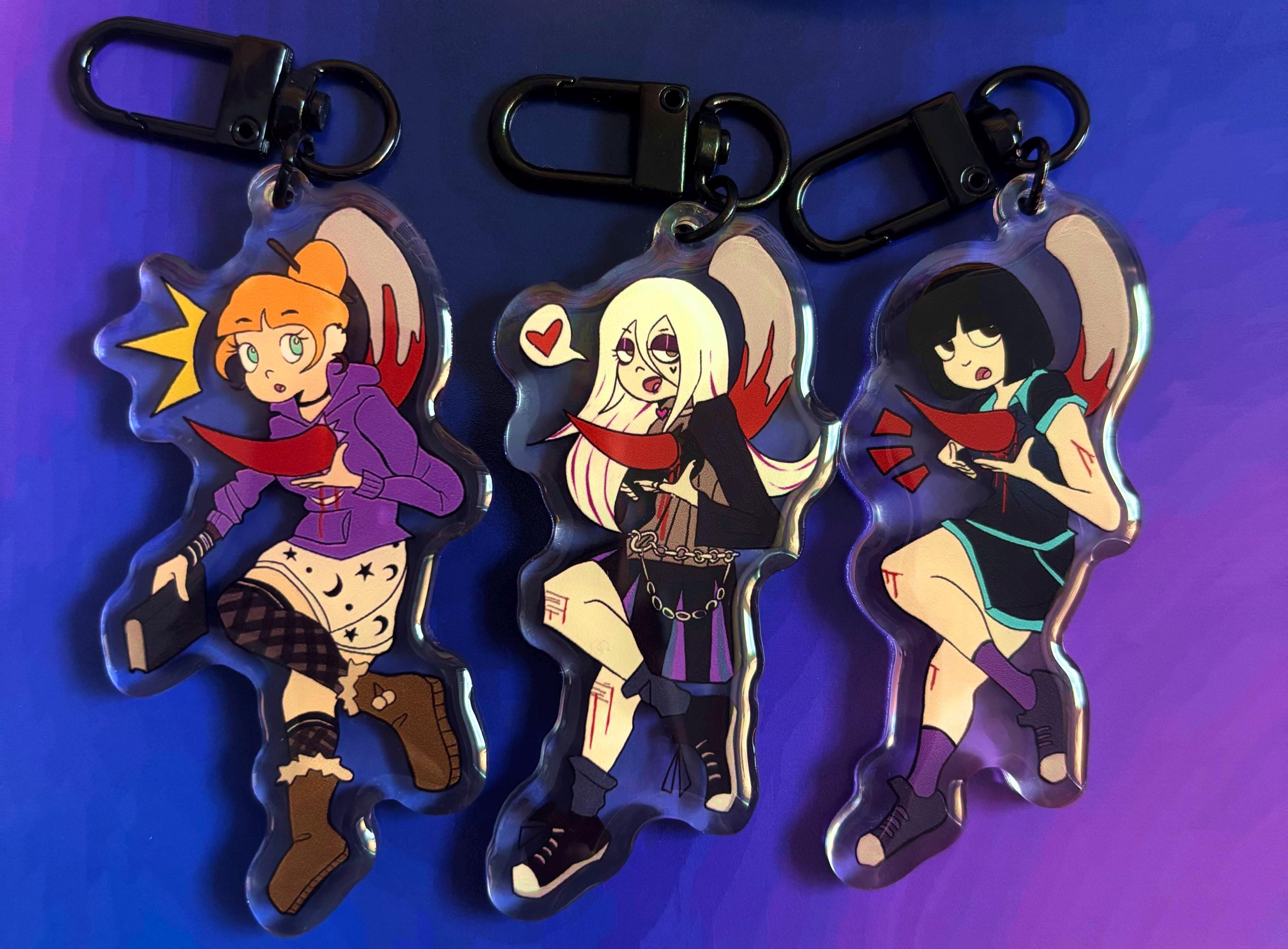 Dead by Daylight Keychains | Sable Ward | Feng Min | Mikaela Reid