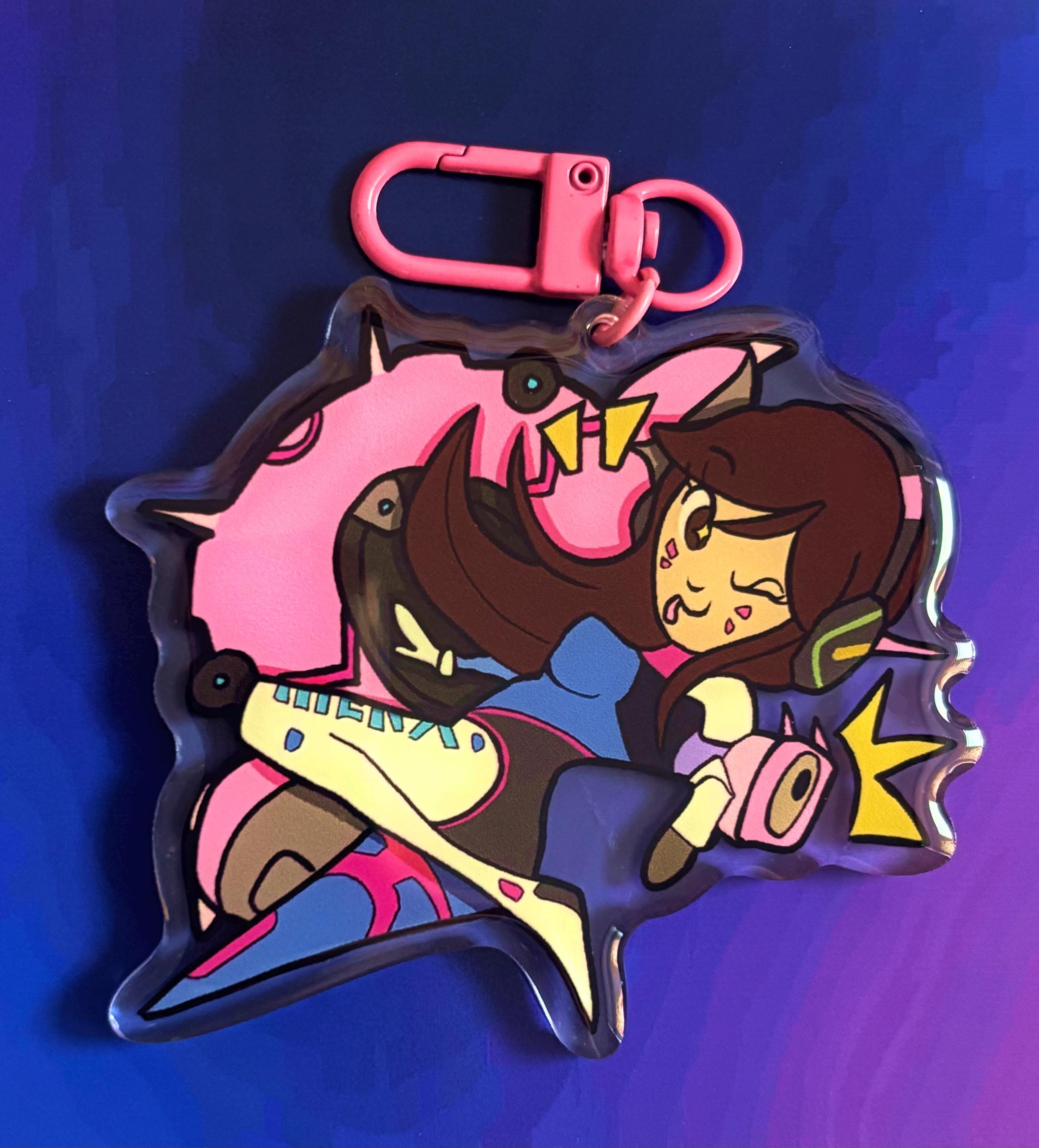 Overwatch dva keychain - Etsy 日本