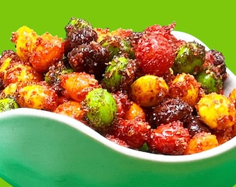 Spicy Chamoy Skittles with Chili Mix