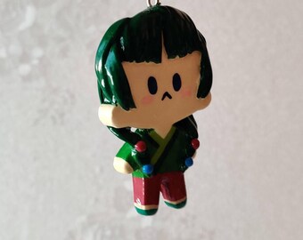 Apothecary Girl Bag Charms | Hand Sculpted and Hand Painted | Handmade |