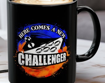 Fighting Game Mug Here Comes A New Challenger for Competitive Fighter Video Game Lovers