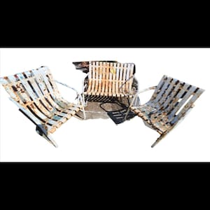 LOCAL PICKUP ONLY! 50s patio 3 piece set