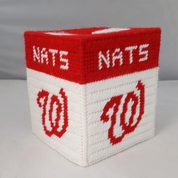 Washington Nationals Baseball Sofa Couch Tissue Box Cover With Little Pillows Washington Nationals Baseball Sofa Couch Tissue Box Cover With Little Pillows