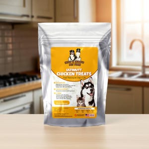 Chicken Dog & Cat Treats 5oz. - Freeze Dried Raw