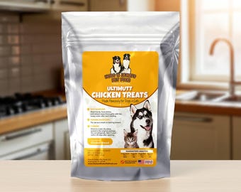 Chicken Dog & Cat Treats 5oz. - Freeze Dried Raw