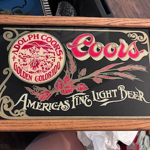 Coors bar mirror - Etsy 日本