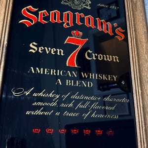 Seagrams 7 crown - Etsy 日本