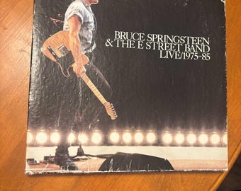 希少　80s　バンド　ブルーススプリングスティーン　ツアー　サテン　ヴィンテージ 希少 80s バンド ブルーススプリングスティーン ツアー サテン