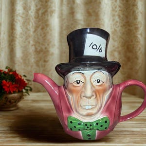 Vintage Mad Hatter Teapot- Tony Wood of Staffordshire