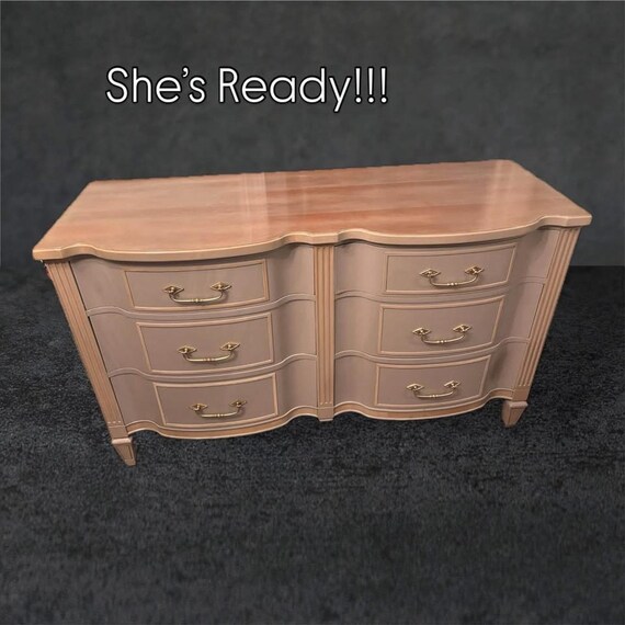 DREXEL FURNITURE Touraine Collection French Provincial 6 Drawer
