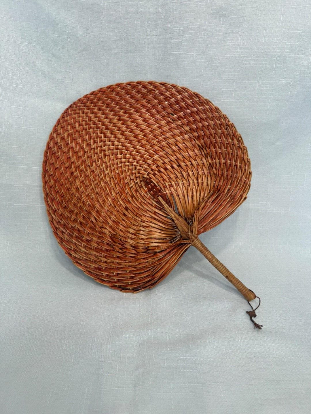 Vintage Wicker Hand Fan, 1920s-30s Woven Decor - Etsy