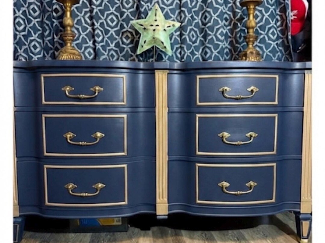 Choose Your Color! Custom Vintage Drexel Solid Wood 6 Drawer