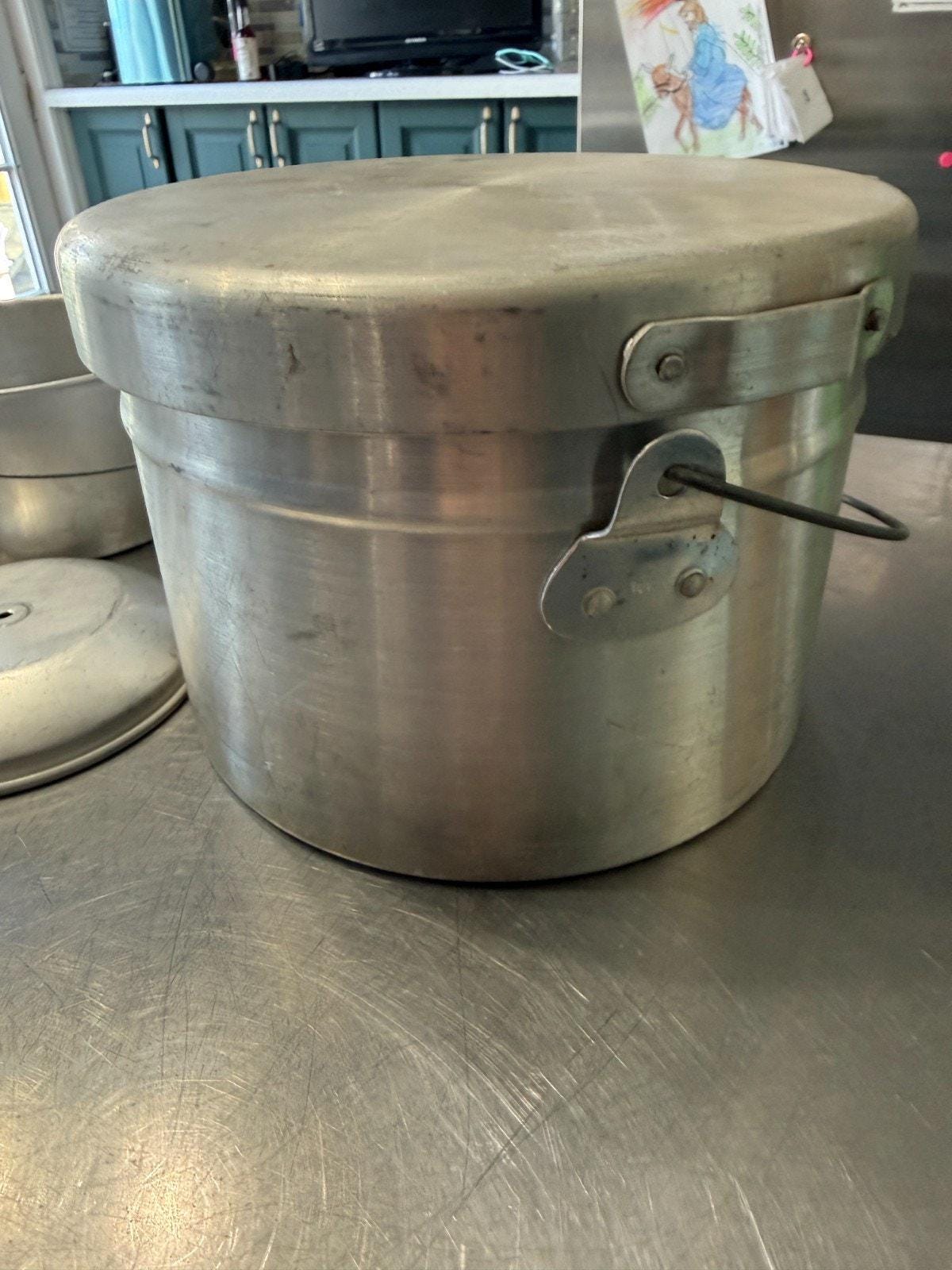 Vintage Aluminum Mess Kit - Etsy