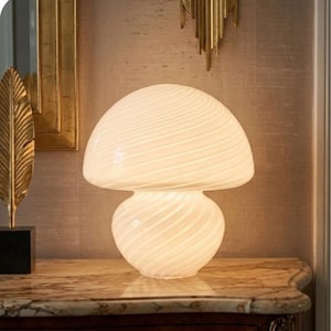 Murano mushroom lamp - Etsy 日本