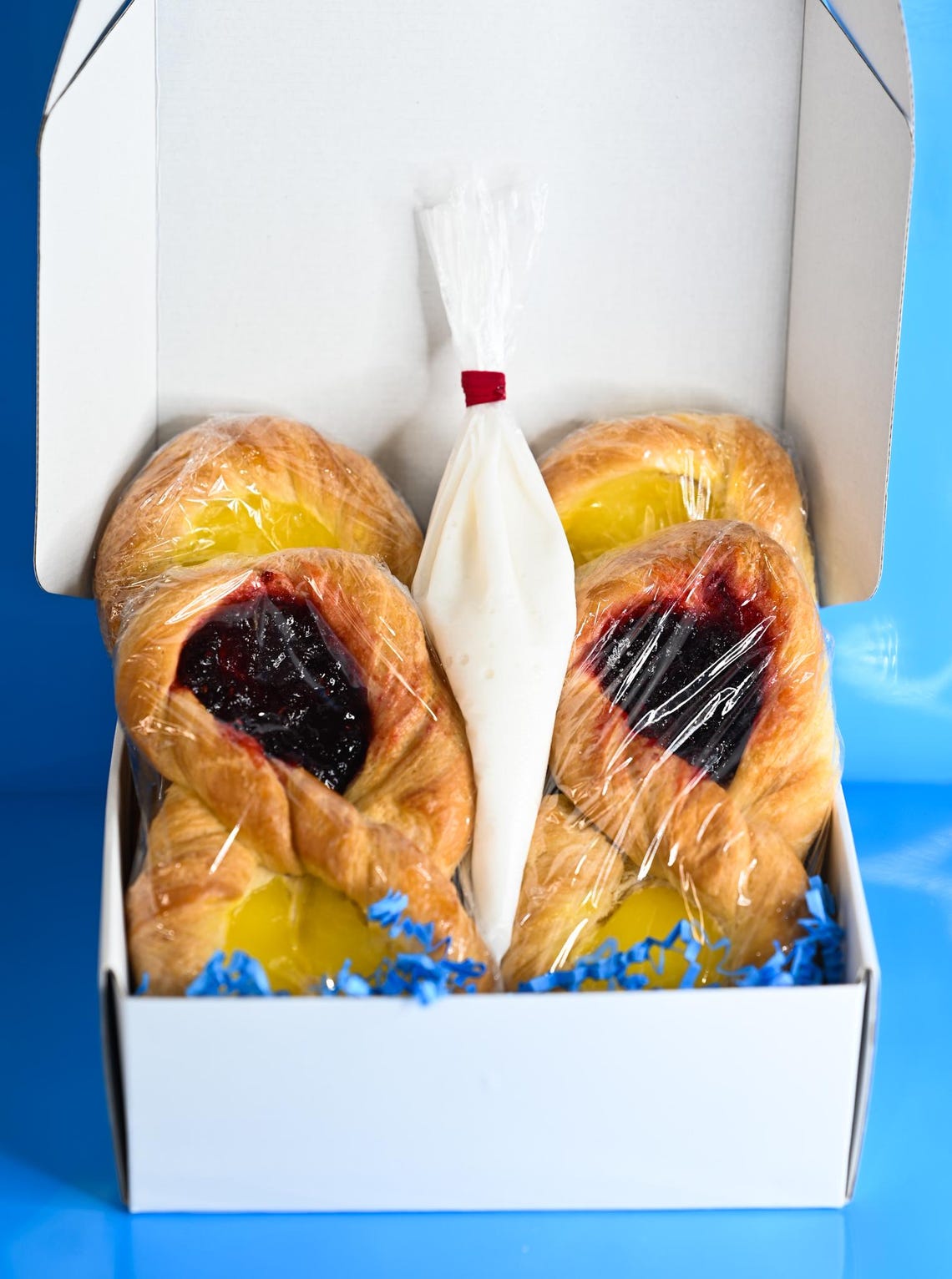 Figure 8 Raspberry & Lemon Danish (4-pack) - Etsy