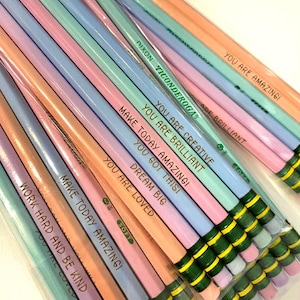 Engraved Ticonderoga Pencils