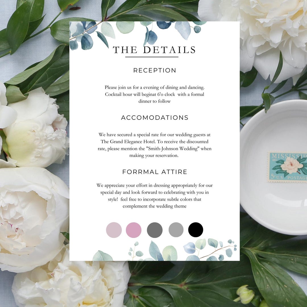 Déco mariage verdure centres de table eucalyptus détails de