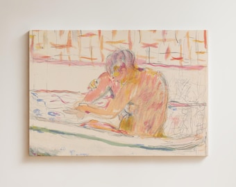 Pierre Bonnard Woman in the Bathtub 1941 | Post-Impressionist | Intimate Art Print