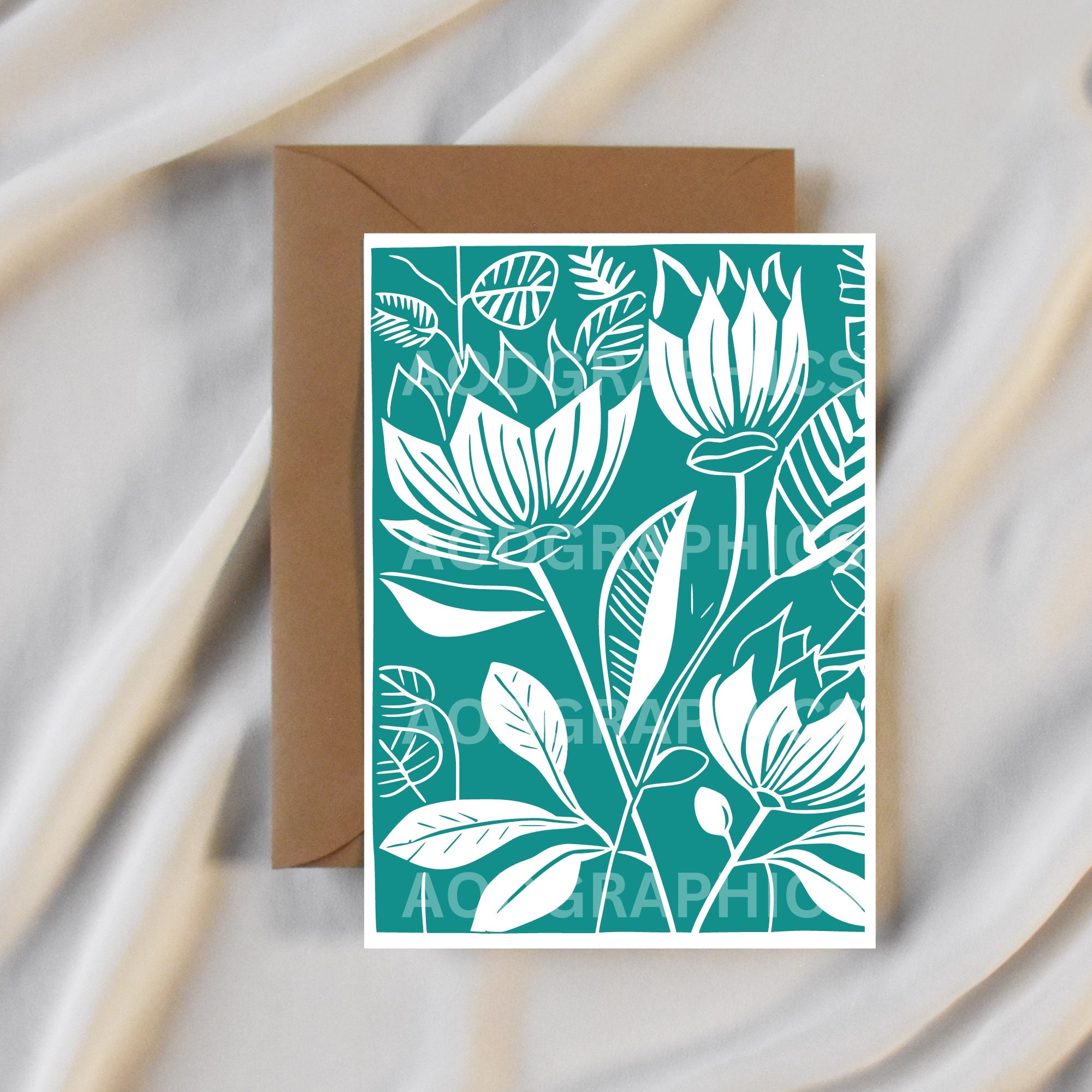 花柄シルクスクリーンテンプレートのダウンロード - Etsy 日本