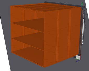 Stackable Cubbies / Shelves - Green Light! 3 shelf or single cubby versions available.