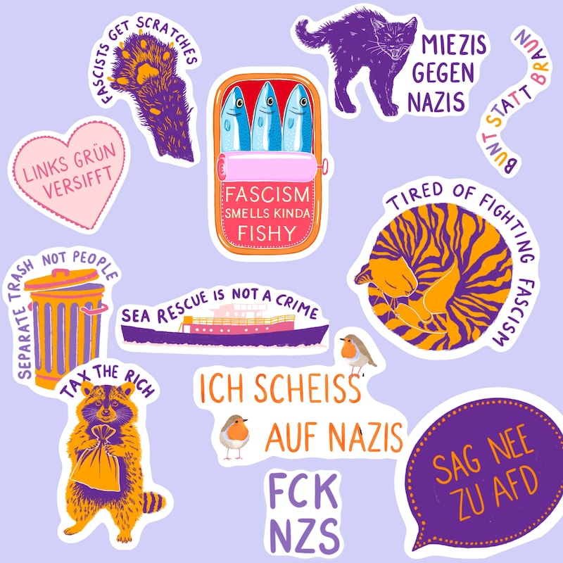 Fck afd aufkleber - Etsy.de