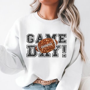 Game Day Sweatshirt, Touch Down Season Sweatshirt, Football Mom, Football Lover Gift, American Football Sweater, Sports Mom, Sports Gift