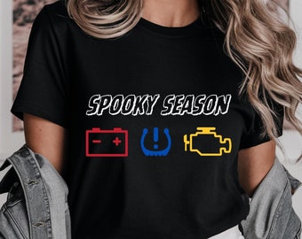 Camiseta divertida de Halloween de la temporada espeluznante, camiseta con meme de Halloween, camiseta de regalo divertida, camisetas de la temporada espeluznante, regalo de Halloween, disfraz divertido de Halloween