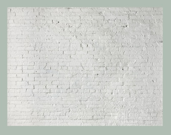 White Grey Brick Wall Photo Digital Download, Industrial Background Stock