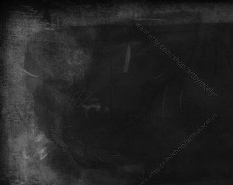 Wiped Black Chalkboard Background Digital Download, Trendy Styled Stock Photo, Dirty School Black Board Mock Up