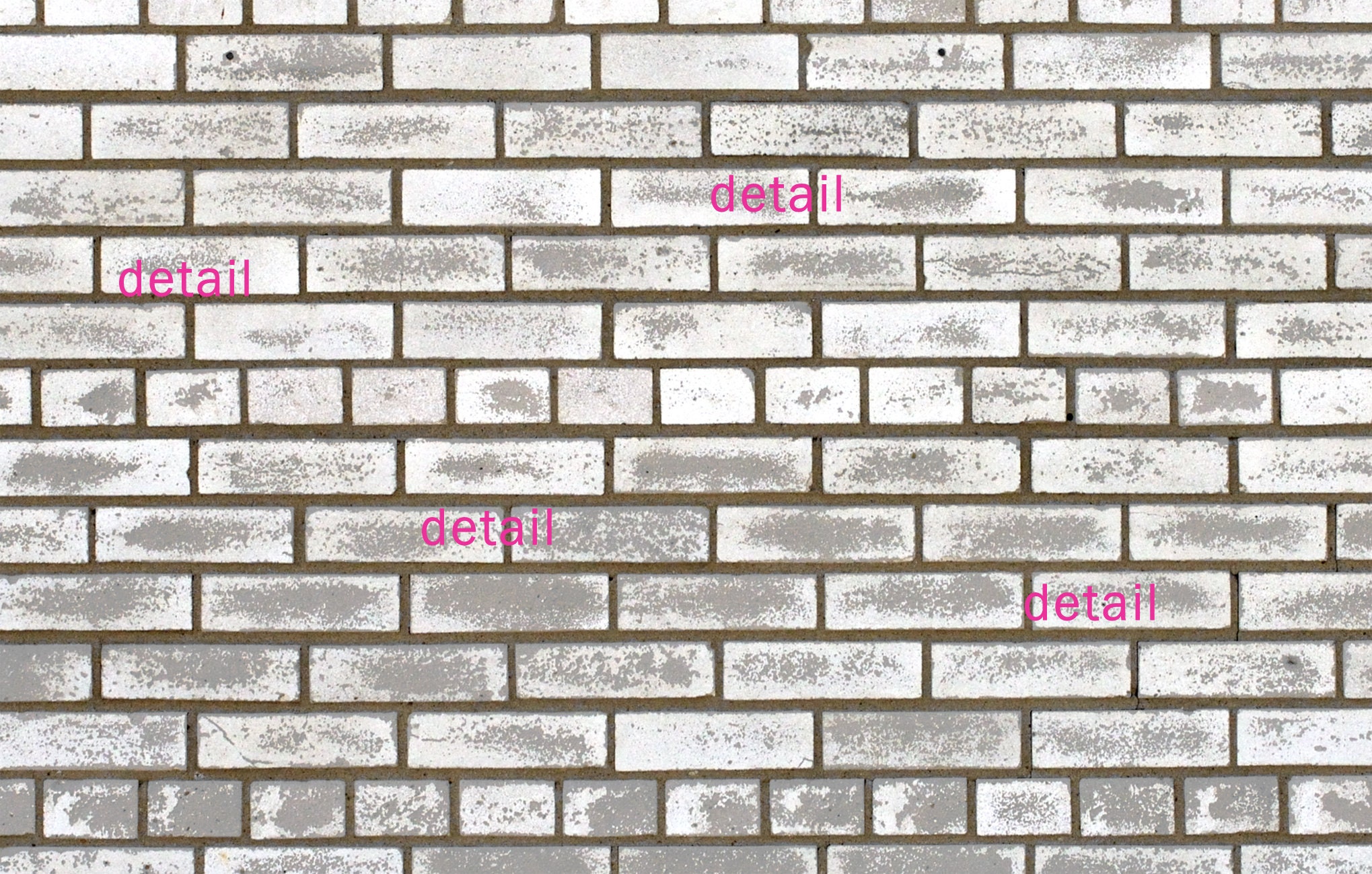 Blanco lavado ladrillo pared digital foto industrial chic | Etsy