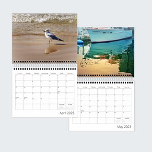 Photography Calendar 2025 Reflections in Water, Wall Hanging Monthly Date Reminder, Christmas Gift for Parents or Friend image 6