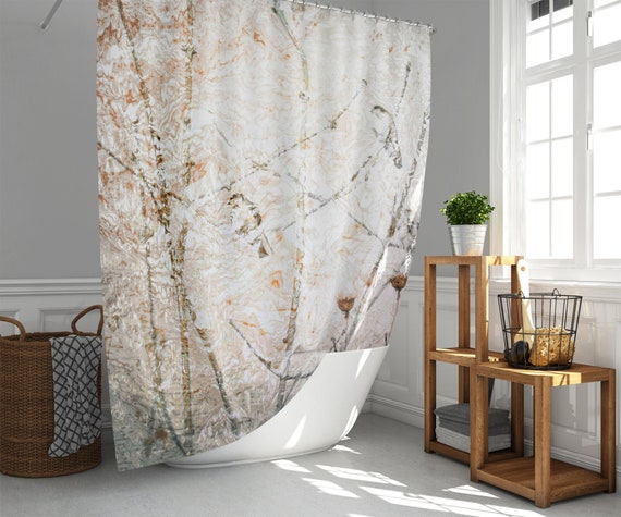 Rippled Water Mosaic Shower Curtains, Turn Shower Curtain Into Artwork