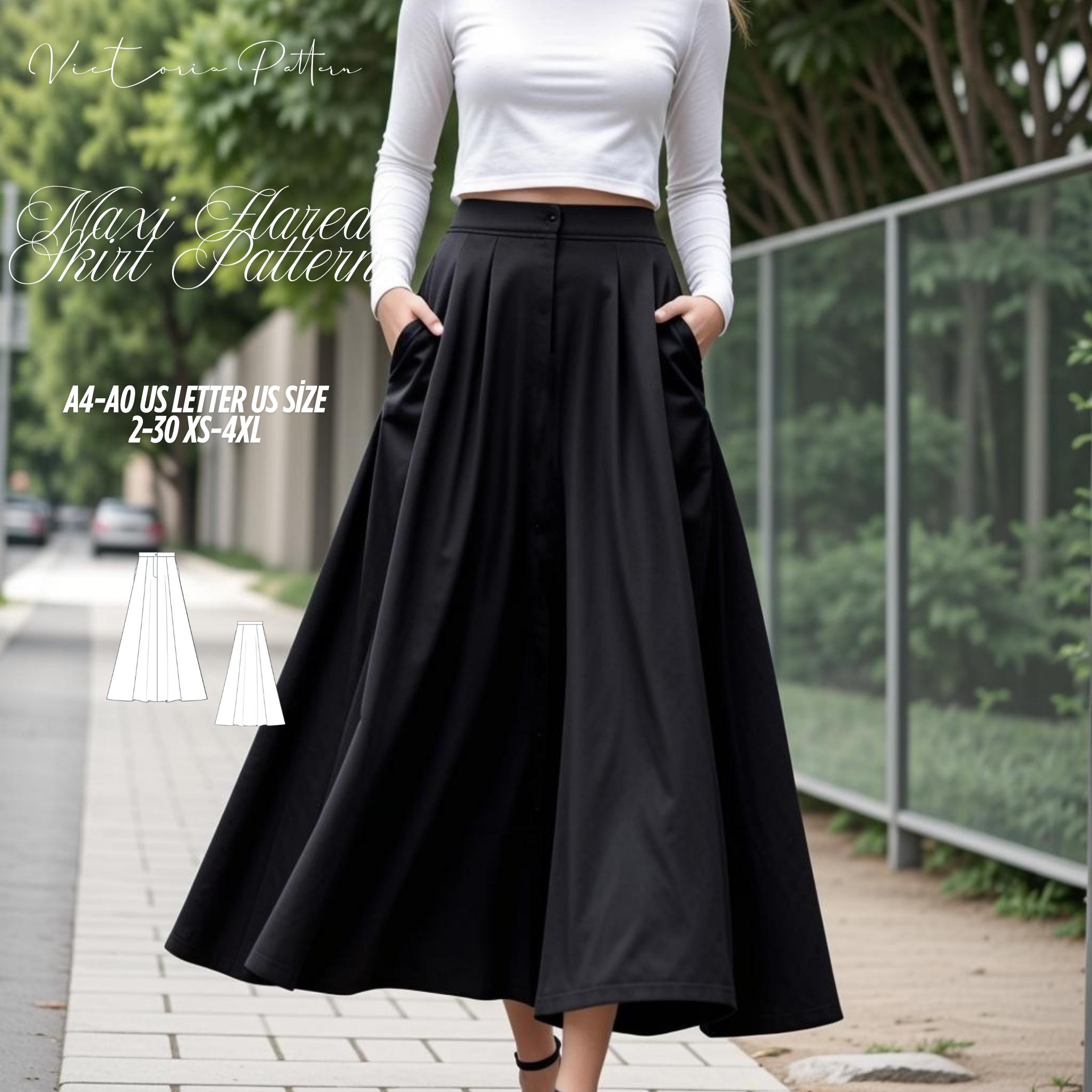 スカート PANELED CIRCLE SKIRT How to sew a paneled circle skirt | 2020 (part 2) - YouTube