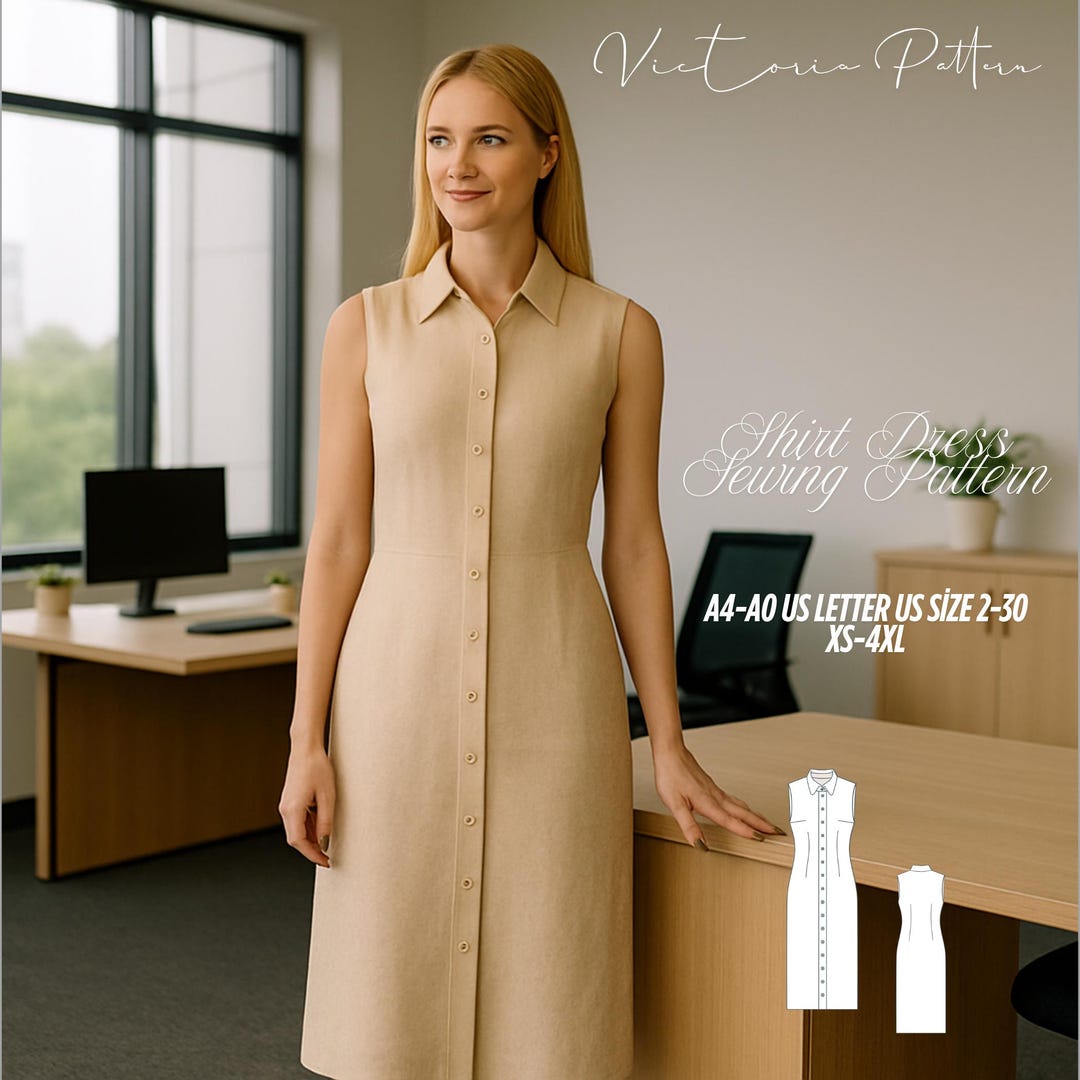 sleeveless shirt dress pattern Pattern Review: Simplicity 8084 (Mimi G Style) shirt dress