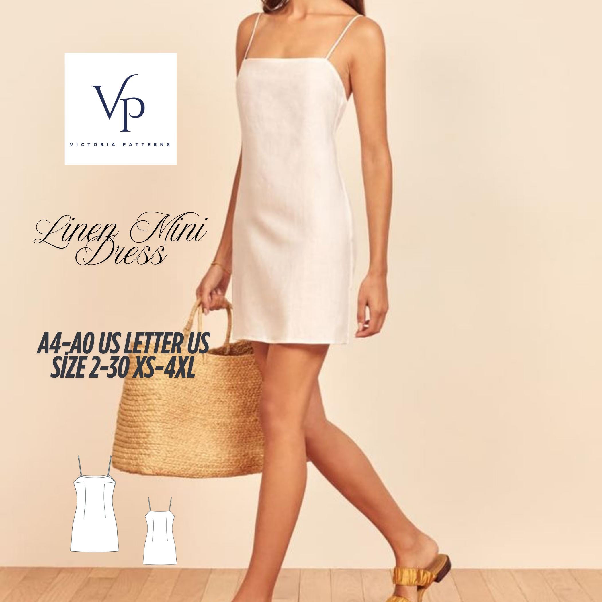 white christmas dresses Deana Belted Linen Mini Dress with Cotton Skirt A-Line