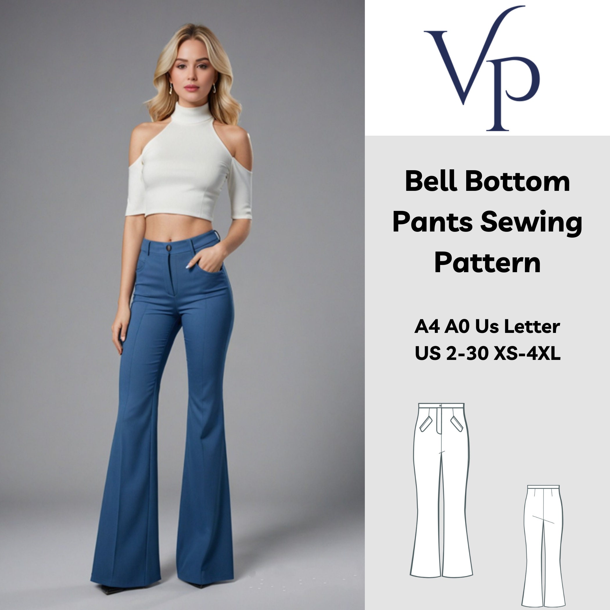 70s Flare Pants - Etsy 70s Flare Pants - Etsy