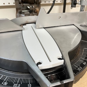 Metabo/Hitachi 10&quot; Miter Saw - Zero Clearance Insert for C10FCGS - Reduce tearout and make precise cuts by supporting your workpiece