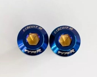 Type R Titanium License Plate Bolts for Acura RSX & Integra