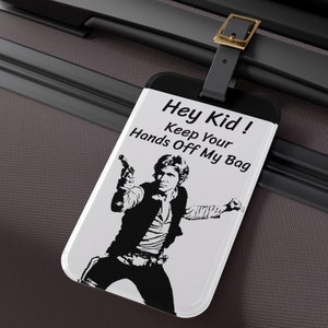 ハン・ソロ ラゲッジタグ、キーキッズ旅行アクセサリー、バッグタグ、スーツケース識別、反乱軍ファンギフト