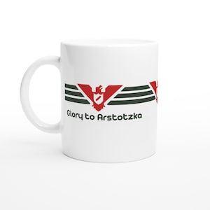 Tazza Arstotzka - Tazza da caffè Papers Please, regalo per videogiochi, tazza da tè in ceramica con manico, decorazione da gioco, tazza da giocatore unica per amici e fan
