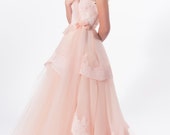 Swan Song - Romantic Silk Organza and Tulle Wedding Gown