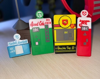 Black Ops Zombies Perk Machine Magnets | Juggernog, Speed Cola, Quick Revive, Double Tap | 3D Printed Fridge Magnets | Gamer Gift