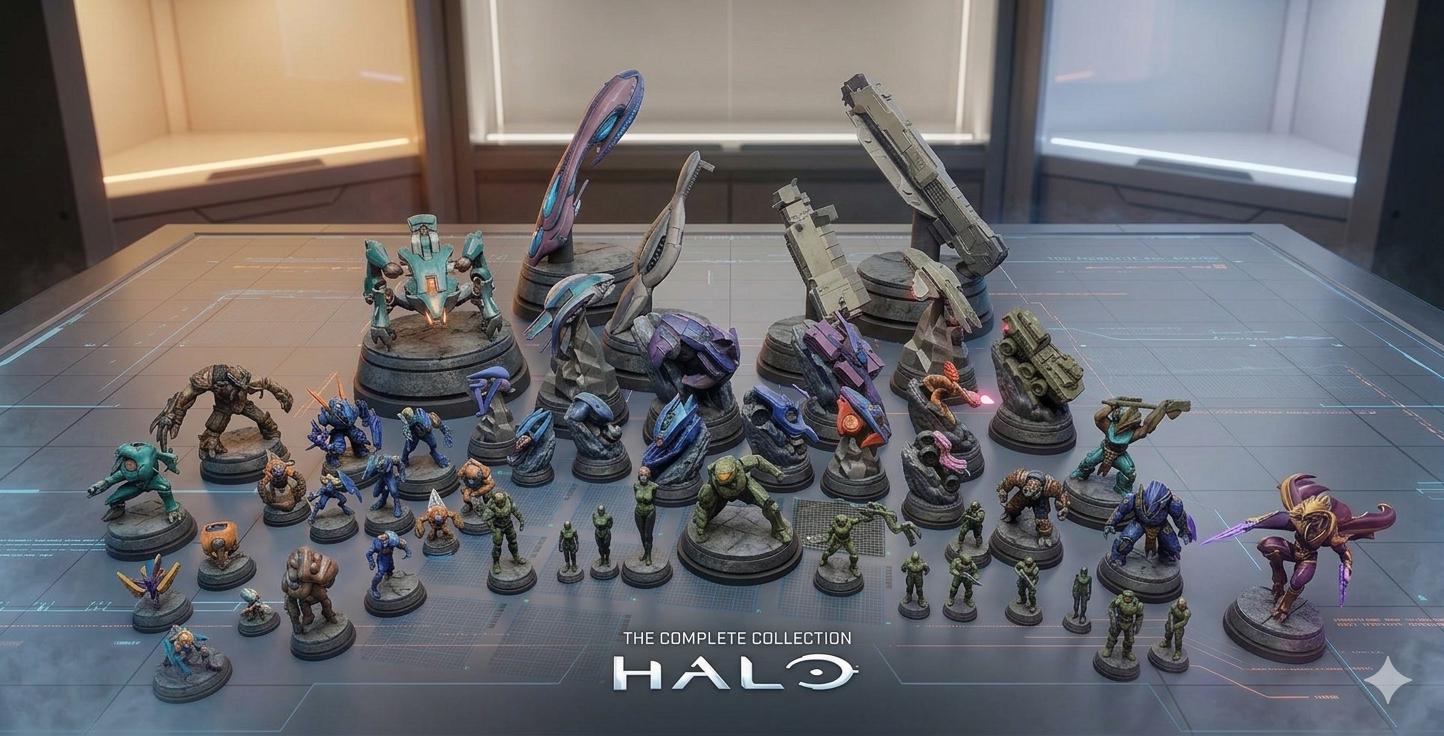 Cortana Halo Action Figures