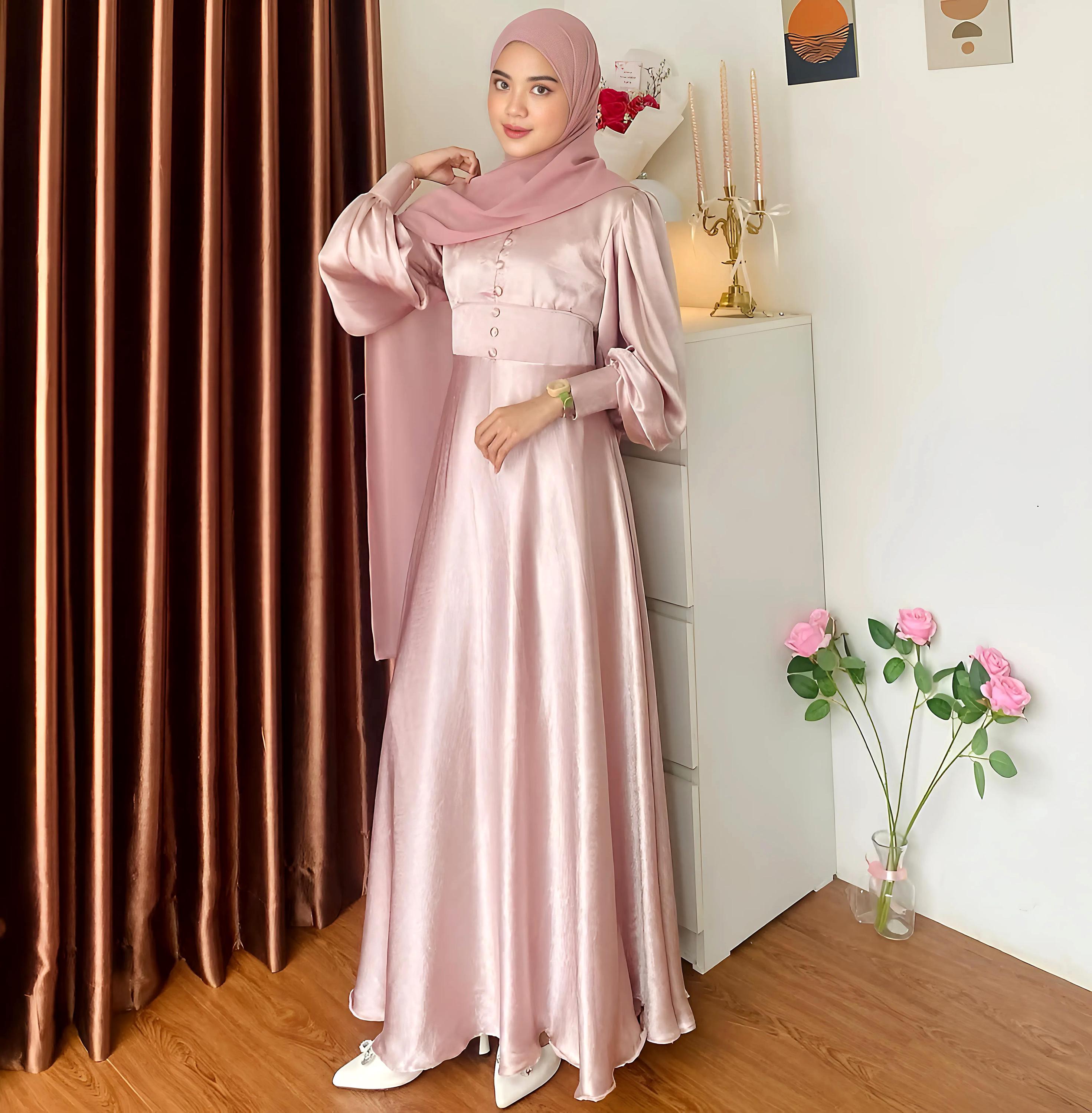 silk dresses for hijabis